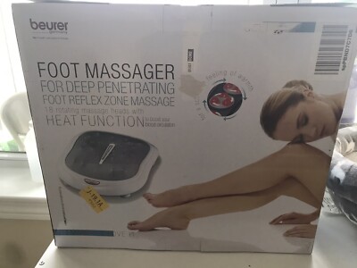 Beurer FM60 Shiatsu Foot Massager, 8 Shiatsu Massage Heads and 2 Massage Levels,