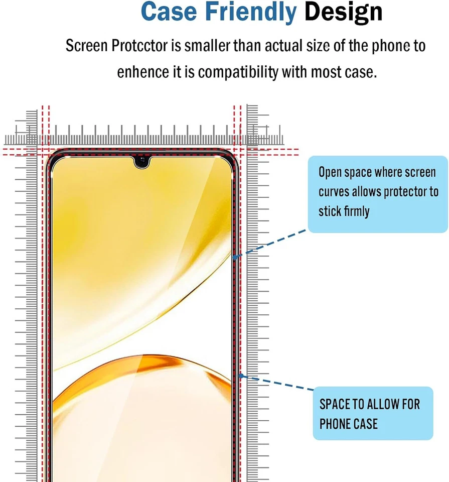 For Nokia G310 5G 9H Clear Tempered Glass Screen Protector Film - Image 4 of 4