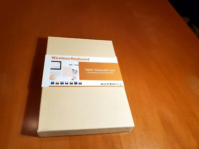  Wireless Tablet Keyboard Case Connecting your smart life. New in Box.