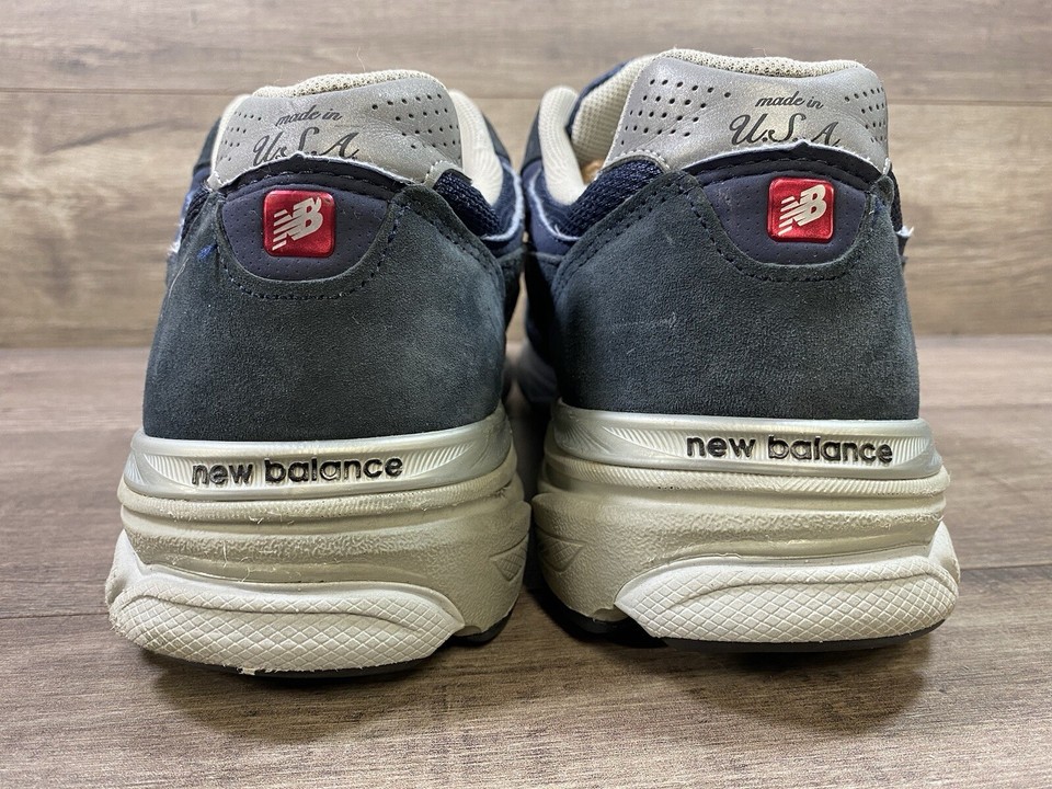 New Balance 990 M990NV3 Navy Athletic Running Shoes Mens Size 14 4E