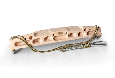Kraxlboard To Go - kompaktes Hangboard für Klettertraining unterwegs.