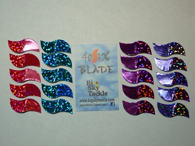 406 SPINNER BLADES CATCH FISH AND MAKE YOU SMILE, GREAT FOR CRAWLER HARNESSES
