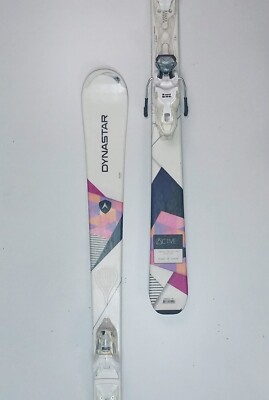 Dynastar Active 8 Rocker Damen Anfänger Ski 163cm + Look 10 Bindung (PN418)