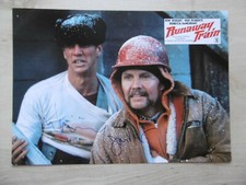 Jon Voight & Eric Roberts Autogramm signed A4 Kinoaushangbild "Runnaway Train"