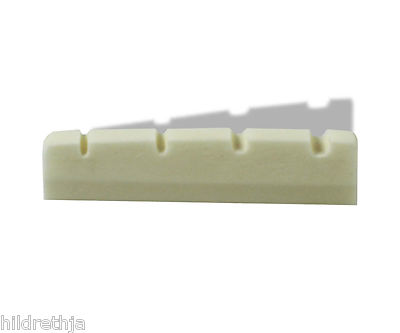 Bitterroot Acoustic Guitar Nut – Left Hand, Bone, 42mm Width, 16” Radius