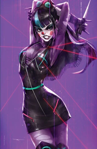 PUNCHLINE: THE GOTHAM GAME #1 (IVAN TAO EXCLUSIVE FOIL VIRGIN VARIANT) ~ DC