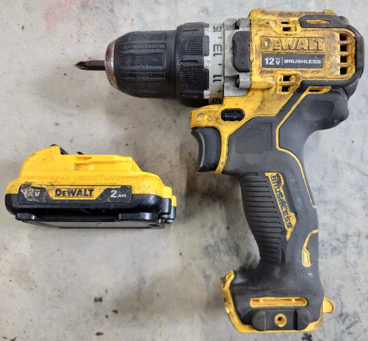 DEWALT DCD701 12V MAX Brushless 2 Speed 3 8