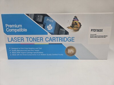 Laser Toner Cartridge Premium Compatible PTCF361X HP Color LaserJet - CYAN