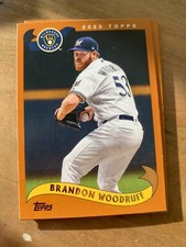 5x BRANDON WOODRUFF 2020 Topps Baseball BASE LOT (2002 style) #282