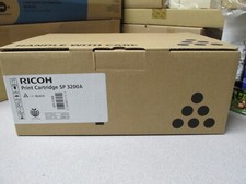 Genuine Ricoh SP 3200A Black Print Cartridge 407172