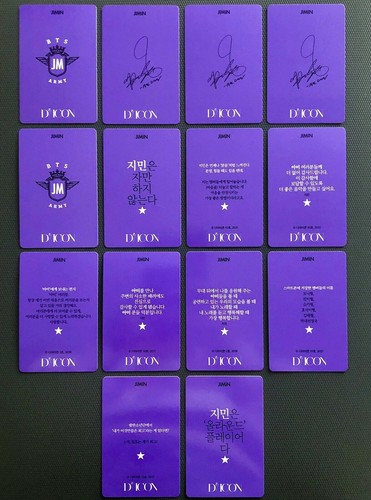 BTS DICON PHOTOCARD 101 CUSTOM BOOK BEHIND BTS since 2018-2021 in USA - Picture 17 of 30