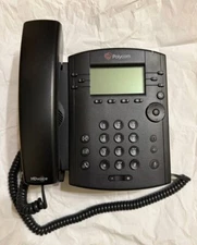 Polycom VVX 300 VoIP 6 Line Business Media Phone - Black
