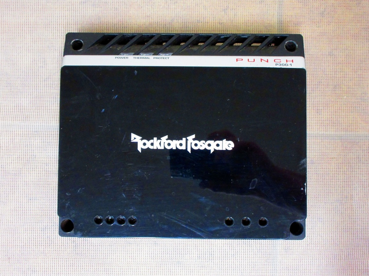 Rockford Fosgate Punch P300-1 300 Watt Mono Amplifier | eBay