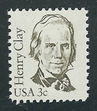 Scott #1846...3 Cent...Henry Clay....10 Stamps