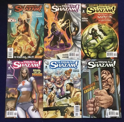 Shazam Trials of Shazam 1-12 DC Comics (2006-2007) DC Captain Marvel