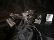 4 Spannpratzen Alu M8 Treppensteinen Spannabsatz, Spanneisen , Fräsen Gravieren