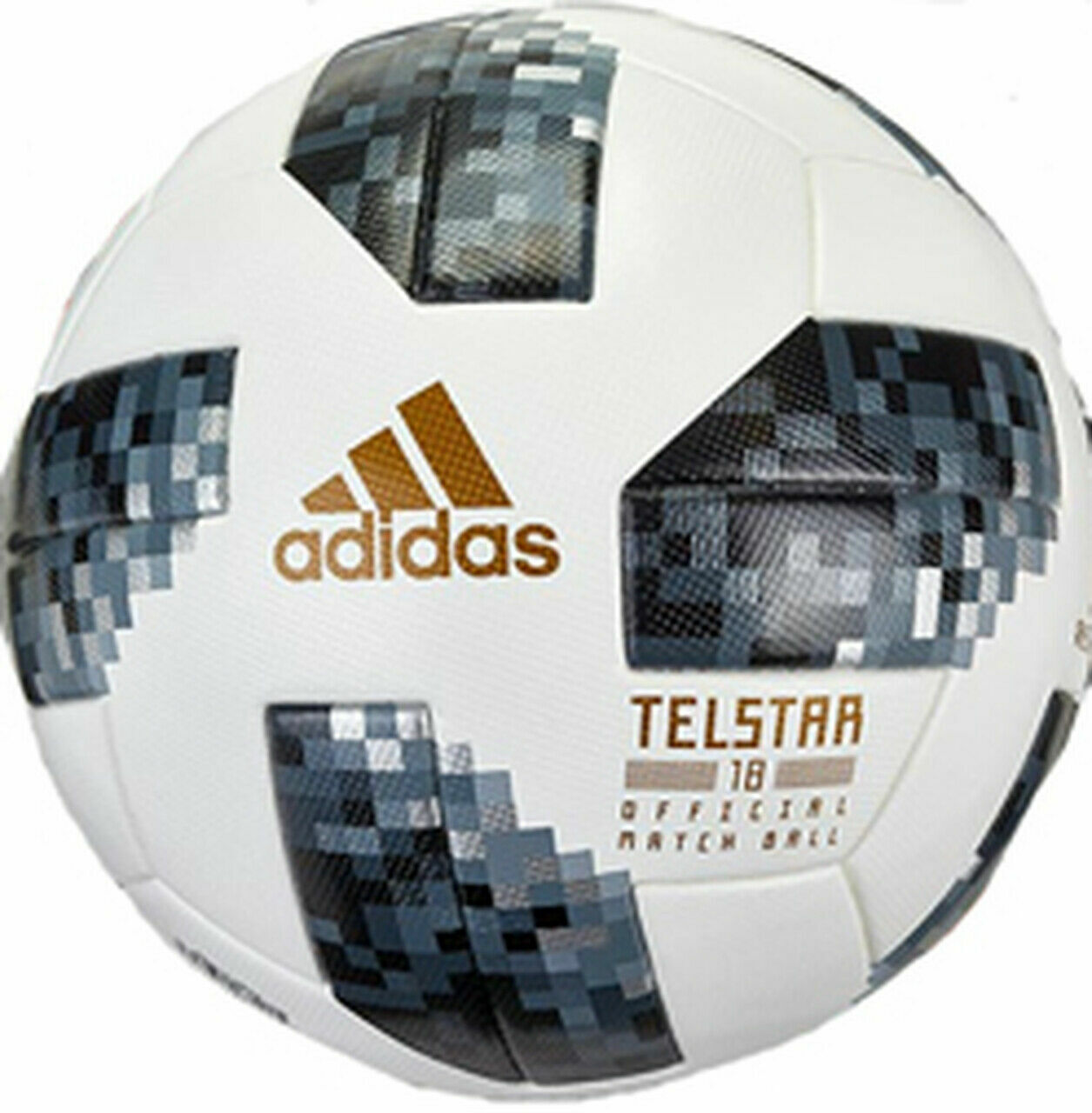 ampliar Tiempos antiguos Posible Adidas 2018 FIFA World Cup Russia Telstar 18 Official soccer Match ball  size 5# | eBay