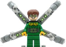 LEGO Spider-Man Minifigura Dr. Octopus (Otto Octavius) (Genuino)