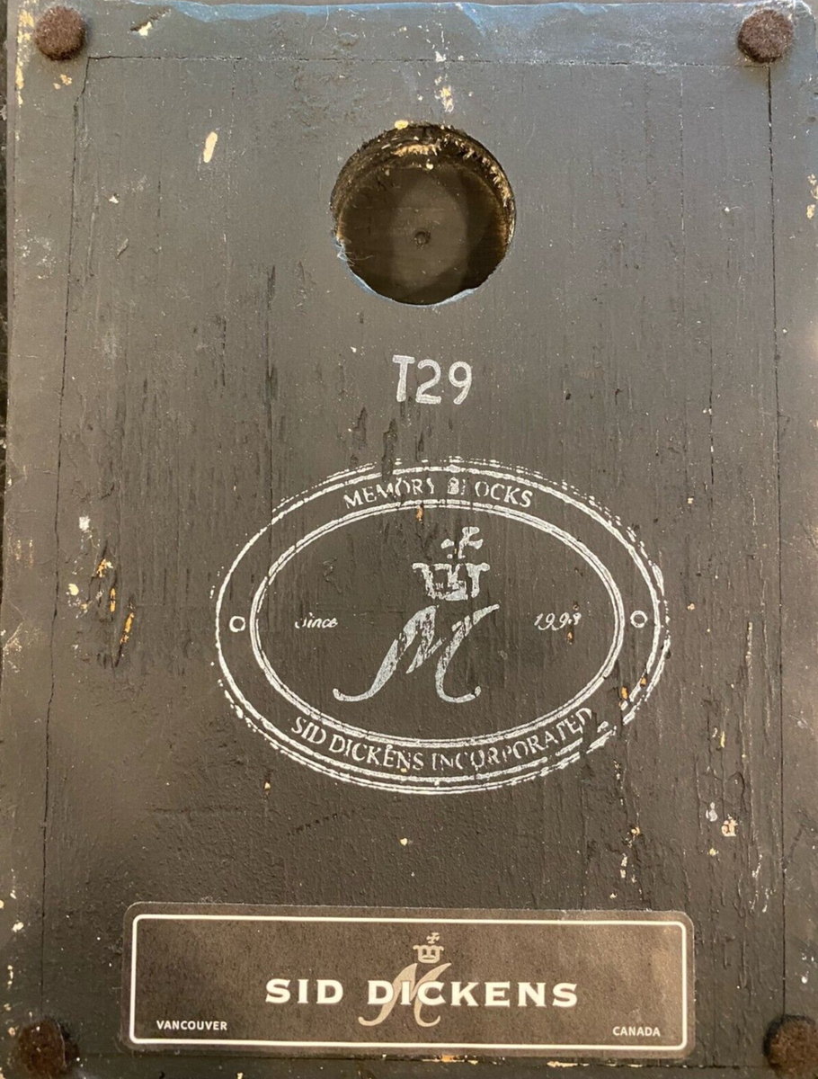 シド　ディケンズ　SID DICKENS メモリーブロック　T-29 SID DICKENS MEMORY BLOCK T 29 HARLEQUIN COLLECTIBLE TILE | eBay