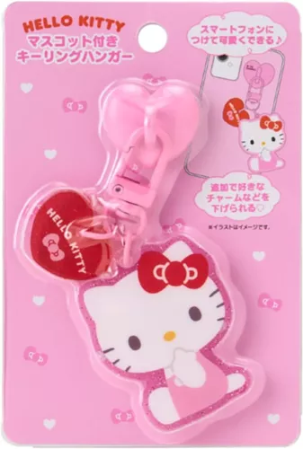 Porte clés personnage Sanrio Hello Kitty avec mascotte accessoires smartphone