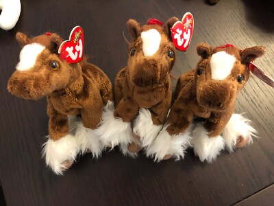 NEU - Ty Beanie Baby: Hoofer  das Pferd