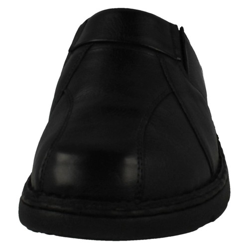 HUSH PUPPIES CARSON LEATHER CLOSED IN TOE MULES - Picture 4 of 19