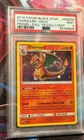 2019 Pokémon Sun & Moon Black Star Charizard Holo Promo PSA 9 MINT SWIRL 😵‍💫