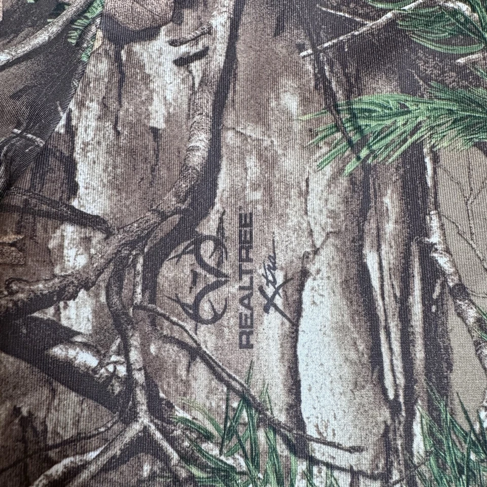 Under Armour Youth Shirt Large YLG Camouflage Mossy Oak Hunting Long Sleeves - Image 3 of 4