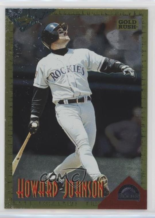 1994 Score Rookie & Traded Gold Rush Howard Johnson #RT63 0b3