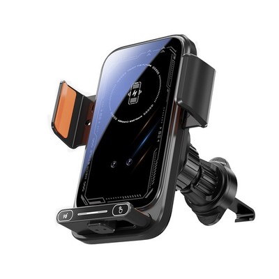 15W Kfz Kabellos Ladegerät Handyhalterung Für iPhone 17 16 15 Samsung S26 25 S24