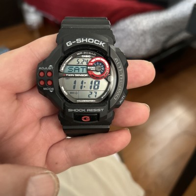 Casio G-Shock GDF-100 , this is Uniq watch with barometer  altimeter temperature