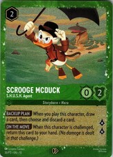 Scrooge McDuck - S.H.U.S.H. Agent 36 Disney Lorcana Promo Cards Lorcana Holo NM