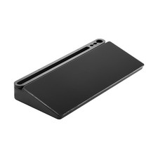 Uimoso Desktop Glass Dry Erase Board 15.8 x 7.1 x 1.9 in Black Desk Whiteboard