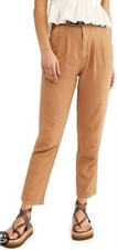 Free People We The Free 27 Faded Love Slouchy Tapered Pants Sandstorm Beige High