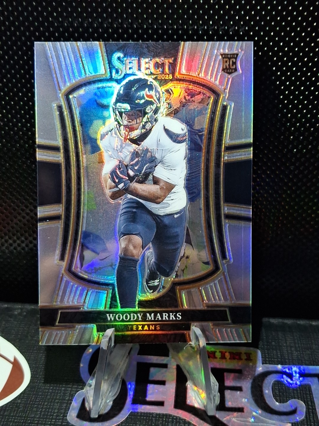 Woody Marks Premier Level Silver (RC) 2025 Select Football Texans