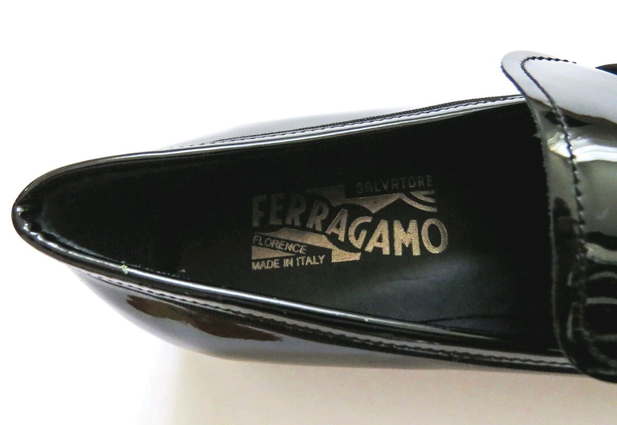 FERRAGAMO PATENT LEATHER TUXEDO SHOES - Worn 1x. Comes with box and dust bags Oxford shoe - Men | Ferragamo main image 2
