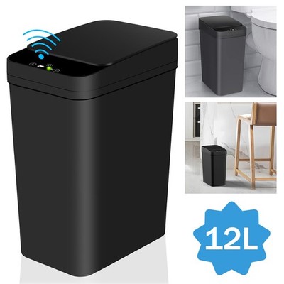 Automatik Mülleimer mit Smart Sensor Küche Abfallbehälter ABS Mülleimer 12 Liter