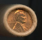 1957 D Lincoln Cent OBW Original Bank Wrap Unc. Roll * No Reserve *