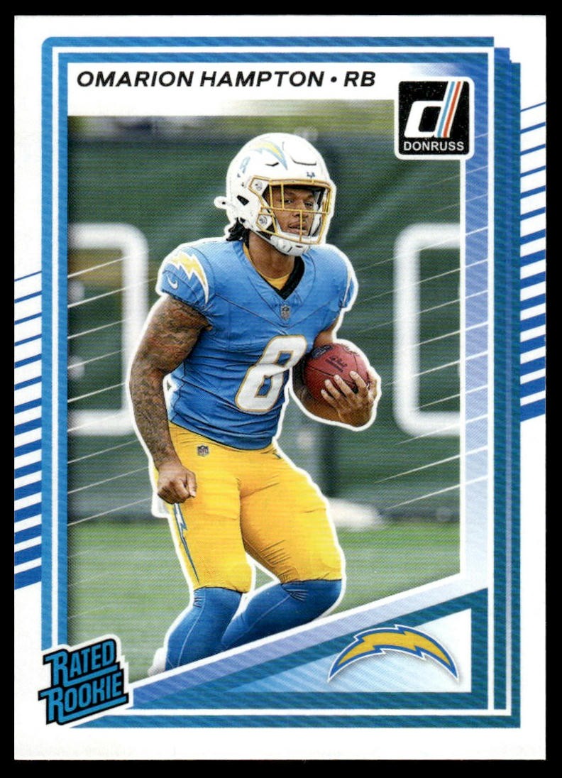 2025 Donruss #303 Omarion Hampton
