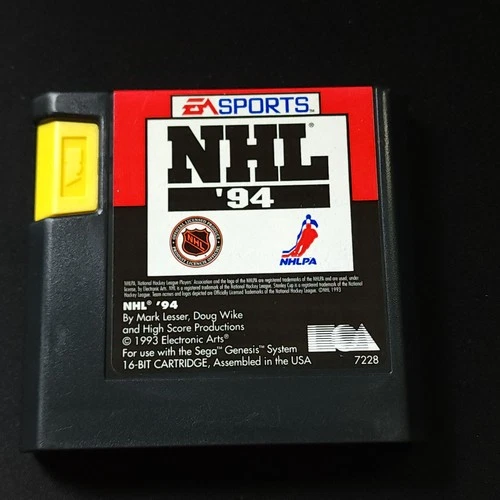 NHL '94 Hockey (Sega Genesis, 1993) Cartridge Only