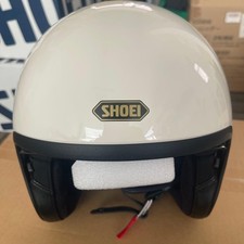 Casco Jet SHOEI Open Face Bianco Nuovo Tutti gli Accessori Inclusi XXL Japan