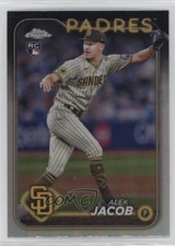 2024 Topps Chrome Update Refractor Alek Jacob #USC129 11ng