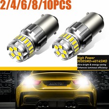 1156 Led White Bulbs Backup Reverse Lights Brake Parking Lamps 20000lm2-10x