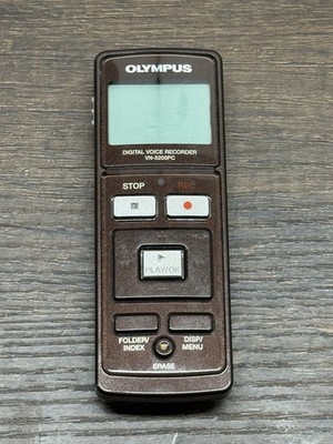 Olympus VN-5200PC Digital Voice Recorder Handheld Audio Recorder Tested Works