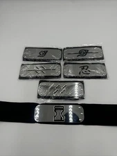 Naruto Headband Set(black) 6 Pk