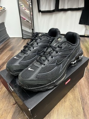 Size 10 - Nike Shox Ride 2 Supreme Black (DN1615-001) Pre-Owned Clean