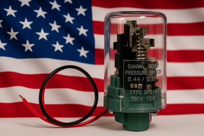 #ad Sanwa Denki SPS 8T Pressure Switch 0.44 0.37 $80.00