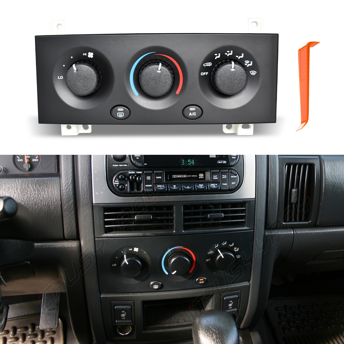 Fit Jeep Grand Cherokee Special Edition 2004 A/C Heater Climate Control Module