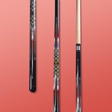 Canadian Maple Pool Cue Stick, Stainless Steel 5/16" X 18 Joint, 58 Inch 13mm...