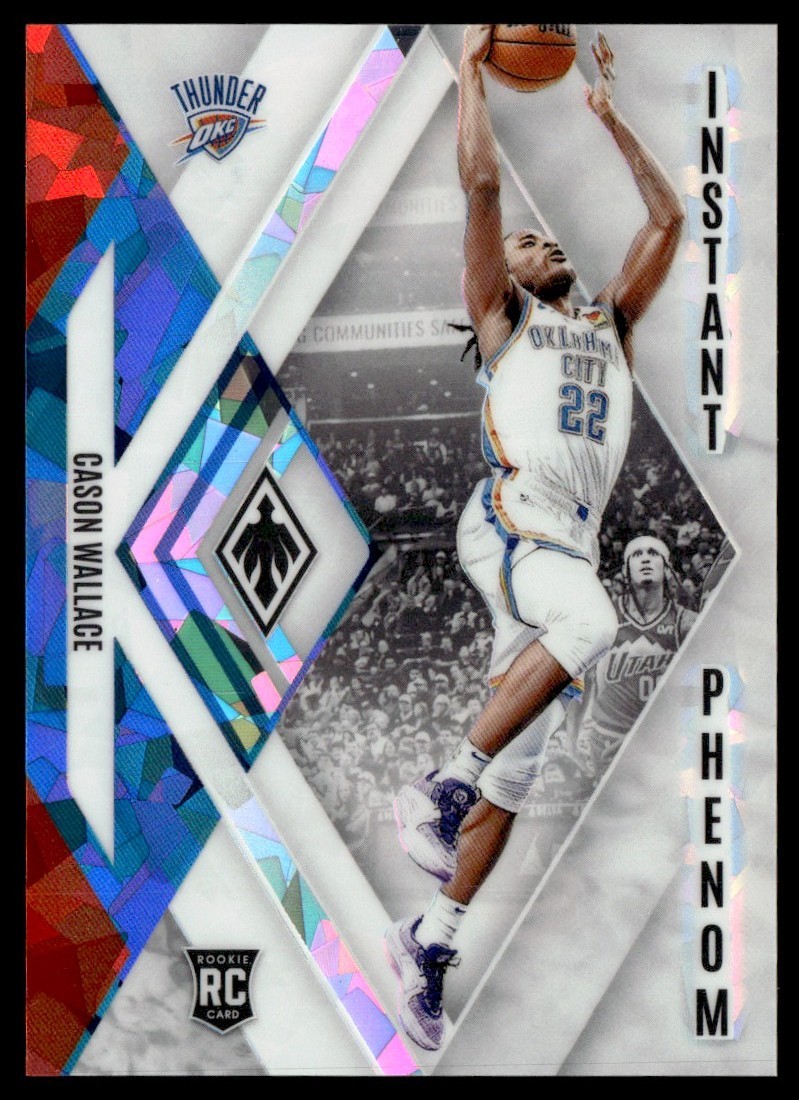2023-24 Panini Phoenix Instant Phenom White Ice Cason Wallace 069/125 #7